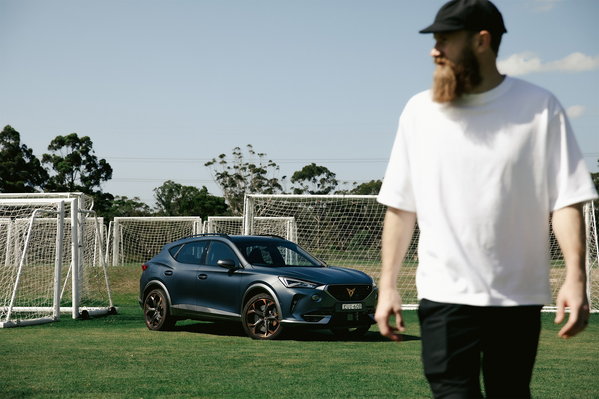 CUPRA and Football Australia partnership. Andrew Redmayne 