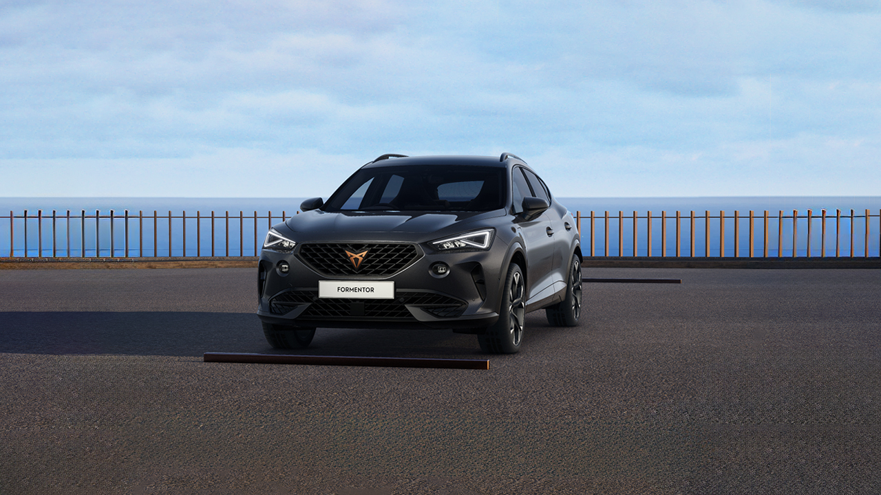 CUPRA Formentor VZe in Magnetic Tech