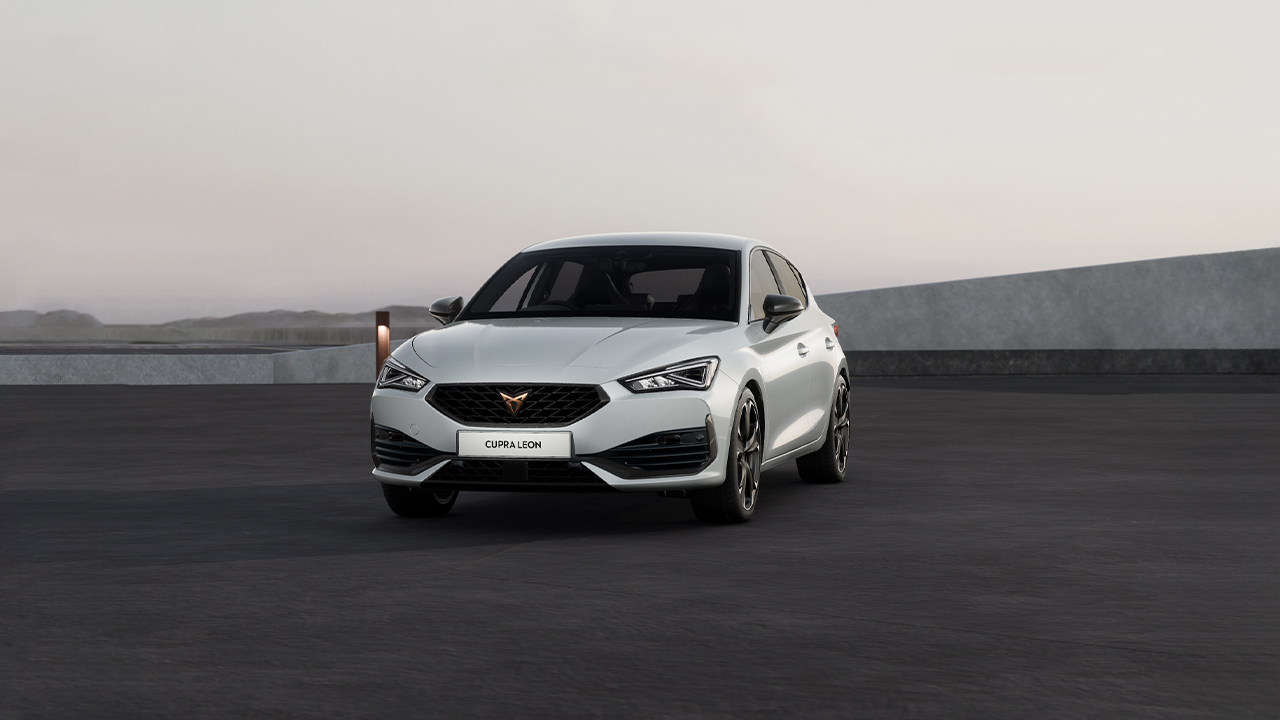 CUPRA Leon VZ in Nevada White