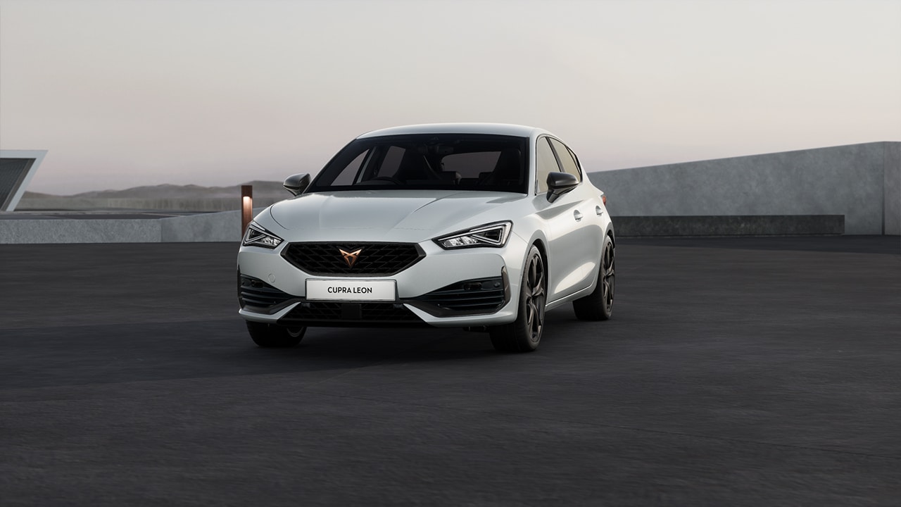 CUPRA Leon VZ in Nevada White