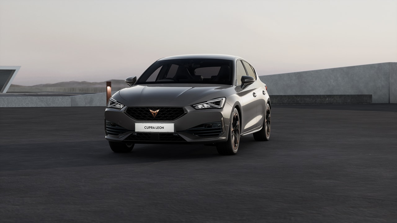 CUPRA Leon V in Graphene gray